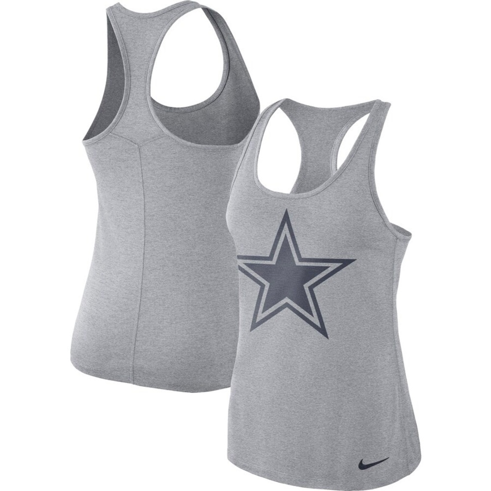 Nike Dallas Cowboys Gray Tank Top